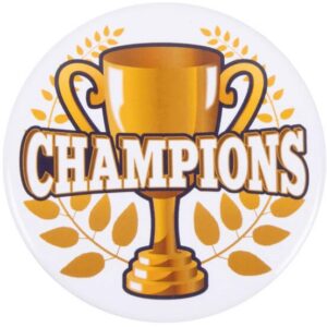 Wat zeg jij november 2023: beker met de tekst Champions